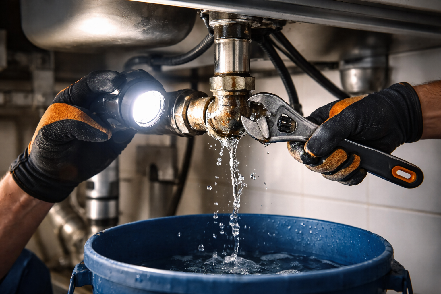 Réparation de fuite d’eau plomberie Guillaume Services